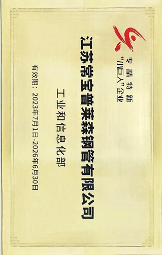 1、國家專精特新小巨人企業(yè)2023（常寶普萊森）_副本.jpg